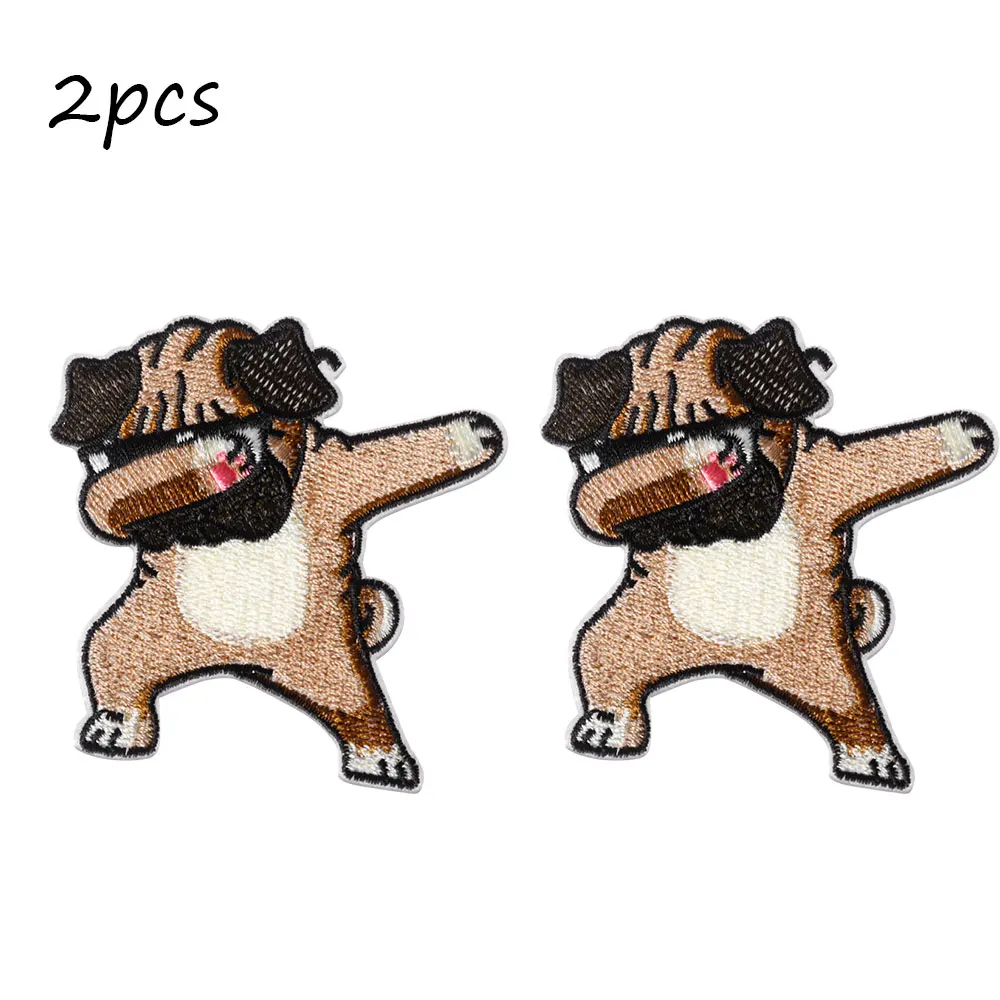 2PCS DIY Clothing Embroidery Badges Funny Dog Clothing Iron-On Patch Cartoon Patches Apparel Sewing Fabric Applique Sticker
2PCS DIY Clothing Embroidery Badges Funny Dog Clothing Iron-On Patch Cartoon Patches Apparel Sewing Fabric Applique Sticker