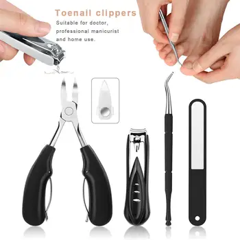 4pcs Nail Correction Clipper Cutter Pedicure Care Tool Toe Nail Clippers Sets For Thick Ingrown Paronychia Fungus Irregular Nail
4pcs Nail Correction Clipper Cutter Pedicure Care Tool Toe Nail Clippers Sets For Thick Ingrown Paronychia Fungus Irregular Nail