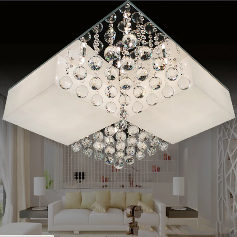New Acrylic Crystal LED Chip Ceiling Lamp Modern Rectangle Sittingroom Bedroom Restaurant Sectional Remote Control Lamp
New Acrylic Crystal LED Chip Ceiling Lamp Modern Rectangle Sittingroom Bedroom Restaurant Sectional Remote Control Lamp