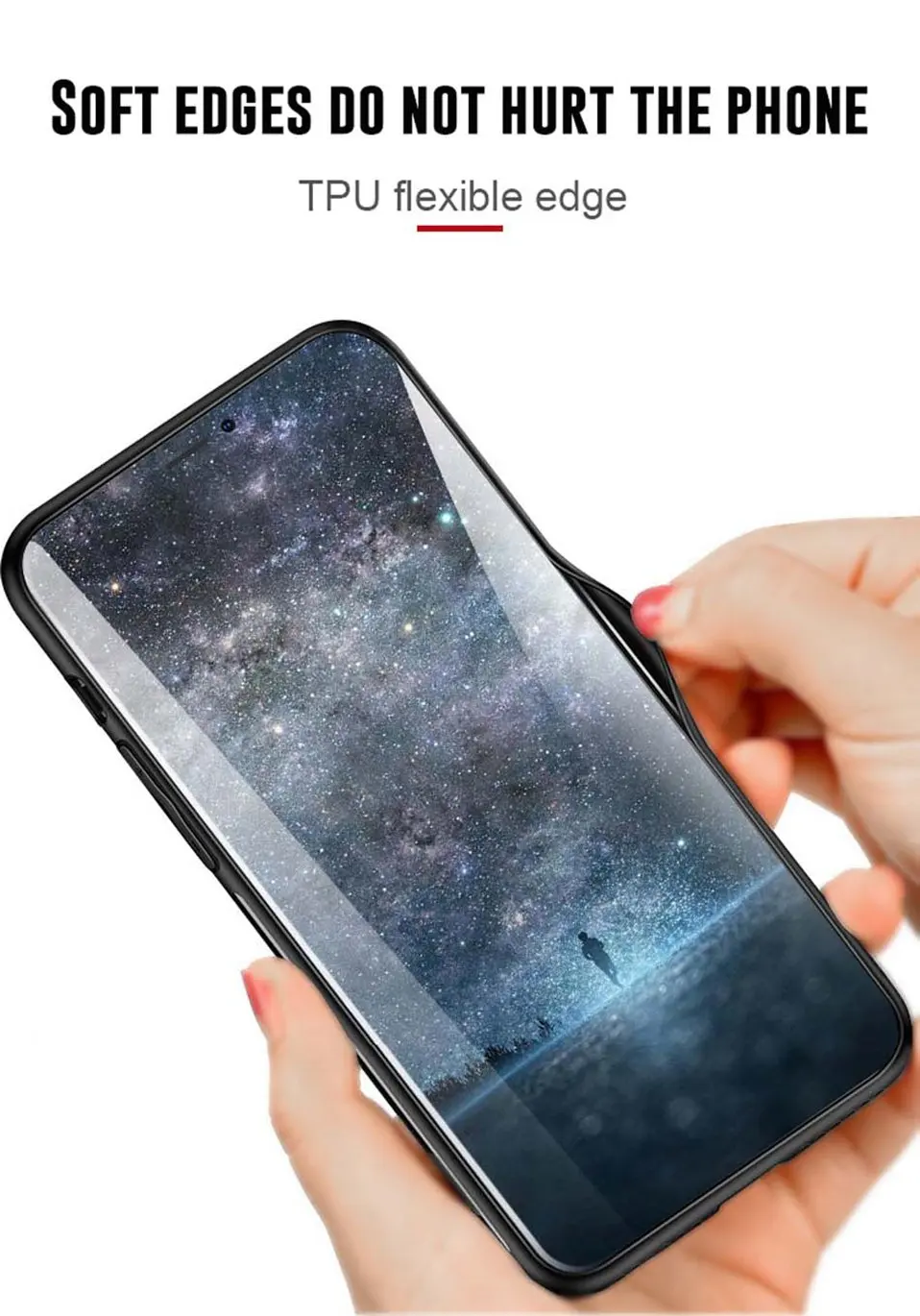 Luxury Tempered Glass Case For iPhone XS Max XR X Coque iPhone8 Silicone Pattern iPhonexs Phone Case For iPhone XS 6 6S 7 8 Plus (9)