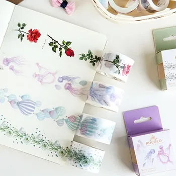 Rococo Theme Washi Tape Decorative Tapes DIY Decor Planners Scrapbooking Adhesive Tape Label Sticker Stationery
Rococo Theme Washi Tape Decorative Tapes DIY Decor Planners Scrapbooking Adhesive Tape Label Sticker Stationery