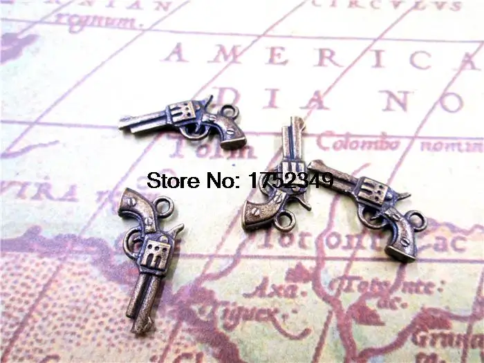 25pcs--Gun Charms,Antique Bronze 3D handguns Pistols Guns Charms Pendants 21x11mm
25pcs--Gun Charms,Antique Bronze 3D handguns Pistols Guns Charms Pendants 21x11mm