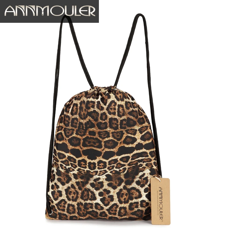 Annmouler New Fashion Women Fabric Backpack Female Gypsy Bohemian Boho Bag Leopard Drawstring Bags Large Capacity Rucksack
Annmouler New Fashion Women Fabric Backpack Female Gypsy Bohemian Boho Bag Leopard Drawstring Bags Large Capacity Rucksack