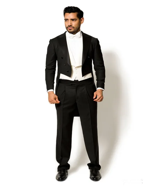 2018 Customise Made Tailcoat Custom Made Man Suit Wedding Suit Gentleman Style Groom Tuxedos for Man Clothes(Jacket +pants+vest)
2018 Customise Made Tailcoat Custom Made Man Suit Wedding Suit Gentleman Style Groom Tuxedos for Man Clothes(Jacket +pants+vest)