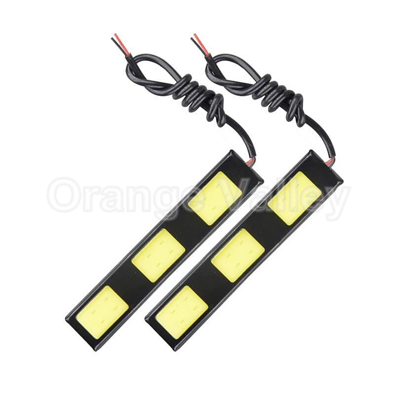 2pcs Waterproof 3 LED COB Chips Car Auto lighting Source Daytime Running lights DRL Driving Fog Lamp Bulb D C12V
2pcs Waterproof 3 LED COB Chips Car Auto lighting Source Daytime Running lights DRL Driving Fog Lamp Bulb D C12V