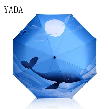 YADA Blue Cartoon Sea whale DIY Umbrella Rain Women uv High Quality Summer Umbrella For Womens Windproof Folding Umbrellas YS104
YADA Blue Cartoon Sea whale DIY Umbrella Rain Women uv High Quality Summer Umbrella For Womens Windproof Folding Umbrellas YS104