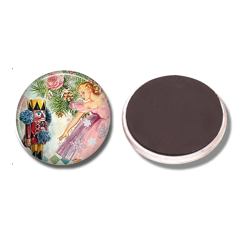 New The Nutcracker Ballet 30MM Fridge Magnet Christmas Gift Glass Cabochon Magnetic Refrigerator Stickers Note Holder Home Decor
New The Nutcracker Ballet 30MM Fridge Magnet Christmas Gift Glass Cabochon Magnetic Refrigerator Stickers Note Holder Home Decor