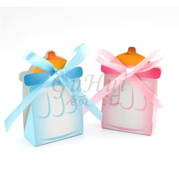 50pcs/lot Milk Bottle Candy Box Pink Girl Blue Boy Shower Baptism Christening Birthday Gift Party Favors Souvenirs Bag
50pcs/lot Milk Bottle Candy Box Pink Girl Blue Boy Shower Baptism Christening Birthday Gift Party Favors Souvenirs Bag