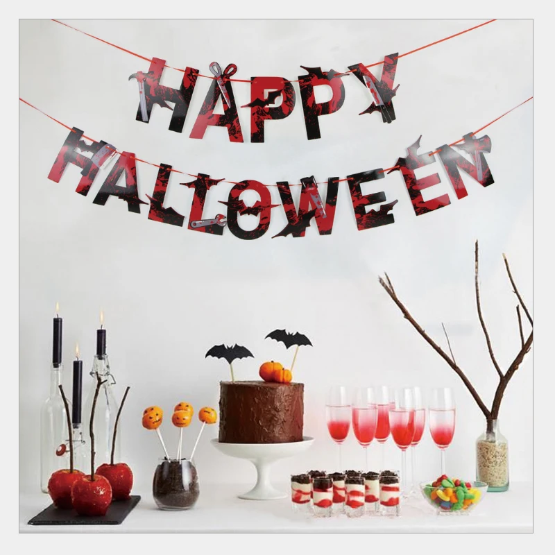 1pc Halloween banner festival party pendant decoration home decoration accessories multi style
1pc Halloween banner festival party pendant decoration home decoration accessories multi style