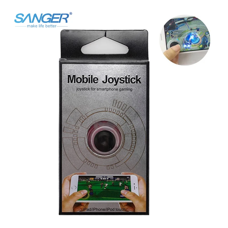 SANGER Big Dipper Smartphone Mini Game Joysticks for Phone Touch Screen Mobile Game Fling Mini Joystick Supported for iPhone
SANGER Big Dipper Smartphone Mini Game Joysticks for Phone Touch Screen Mobile Game Fling Mini Joystick Supported for iPhone