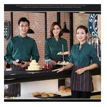 10 set shirt & apron Hotel uniform Western-style food waitress work wear fast food cafe restaurant waiter suit Hot pot uniforms
10 set shirt & apron Hotel uniform Western-style food waitress work wear fast food cafe restaurant waiter suit Hot pot uniforms