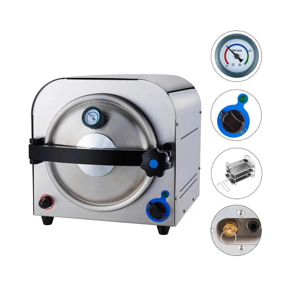 14L Dental Autoclave Steam Sterilizer Medical Sterilization lab Equipment With CE
14L Dental Autoclave Steam Sterilizer Medical Sterilization lab Equipment With CE