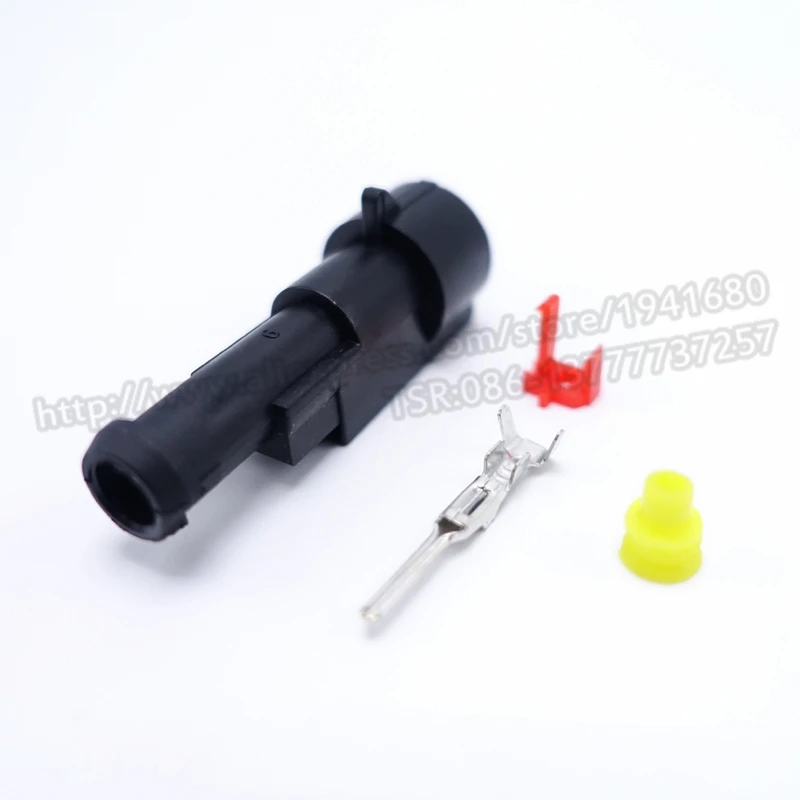 1.5 Series One Pin Way Enhanced Seal Waterproof Female Electrical Wire Connector Plug AMP 282103-1
1.5 Series One Pin Way Enhanced Seal Waterproof Female Electrical Wire Connector Plug AMP 282103-1