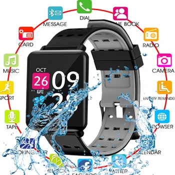 Sport Smart Watch Blood Pressure Men Heart Rate IP67 Waterproof Bluetooth Wrist Smartwatch for Xiao mi Android IOS Phone 6 Color
Sport Smart Watch Blood Pressure Men Heart Rate IP67 Waterproof Bluetooth Wrist Smartwatch for Xiao mi Android IOS Phone 6 Color