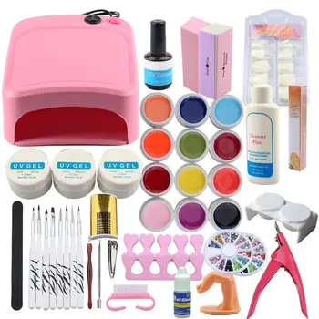 Manicure Set UV Gel Nail Polish Set 36W Lamp For Manicure UV Gel Varnish False Nail Tips Gel Polish Set Manicure Tools Art Set
Manicure Set UV Gel Nail Polish Set 36W Lamp For Manicure UV Gel Varnish False Nail Tips Gel Polish Set Manicure Tools Art Set