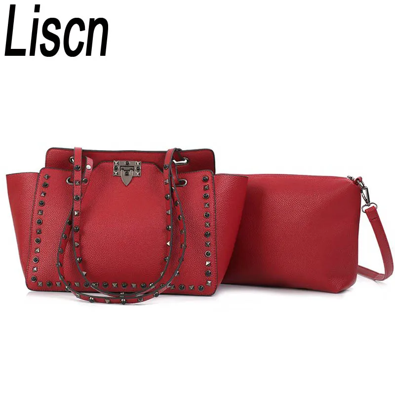 2PCS/rivet portable child bag shoulder bag female 2018 autumn and winter new fashion European and American wings lock diagonal c
2PCS/rivet portable child bag shoulder bag female 2018 autumn and winter new fashion European and American wings lock diagonal c