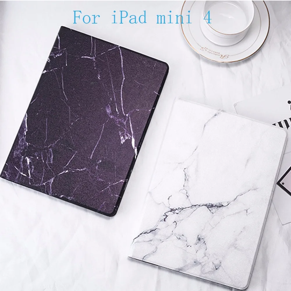 For iPad mini 4 Case, New Marble Grain PU Case Tablet Case Shell Wake up/sleep Cover
For iPad mini 4 Case, New Marble Grain PU Case Tablet Case Shell Wake up/sleep Cover