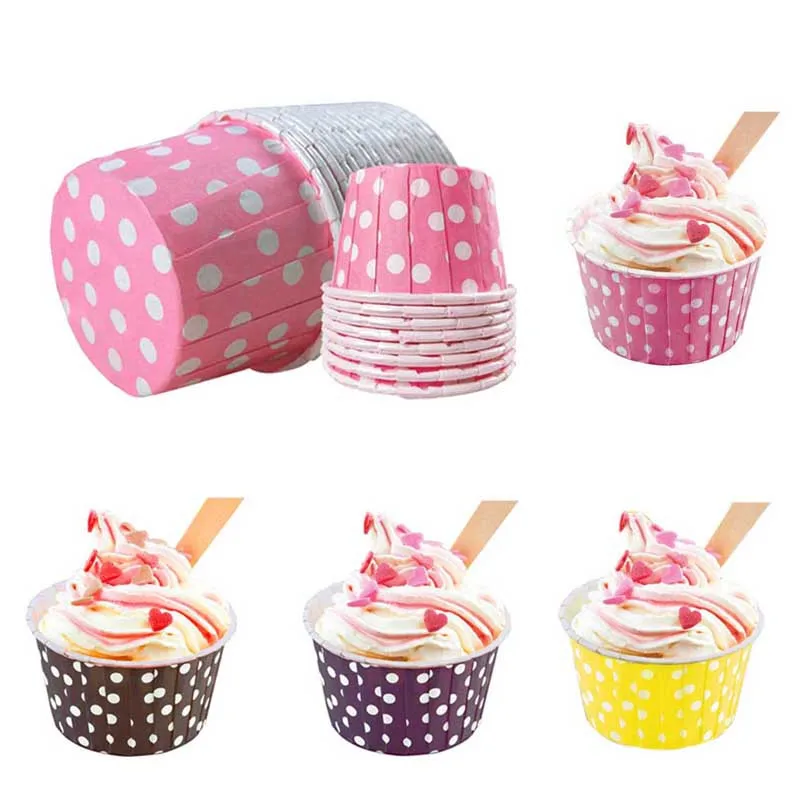 100pcs Yogurt Case Mousse Cupcake Box Paper Fondant Chiffon Muffin Cake Decorating Tools Mold Baking Accessories Pastry Bakeware
100pcs Yogurt Case Mousse Cupcake Box Paper Fondant Chiffon Muffin Cake Decorating Tools Mold Baking Accessories Pastry Bakeware