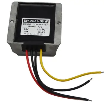 Dc To Dc Power Converter 24V36V(15V-40V)Step Down To 12V 8A 96W Buck Power Module Car Power Adapter Voltage Regulator Waterproof
Dc To Dc Power Converter 24V36V(15V-40V)Step Down To 12V 8A 96W Buck Power Module Car Power Adapter Voltage Regulator Waterproof
