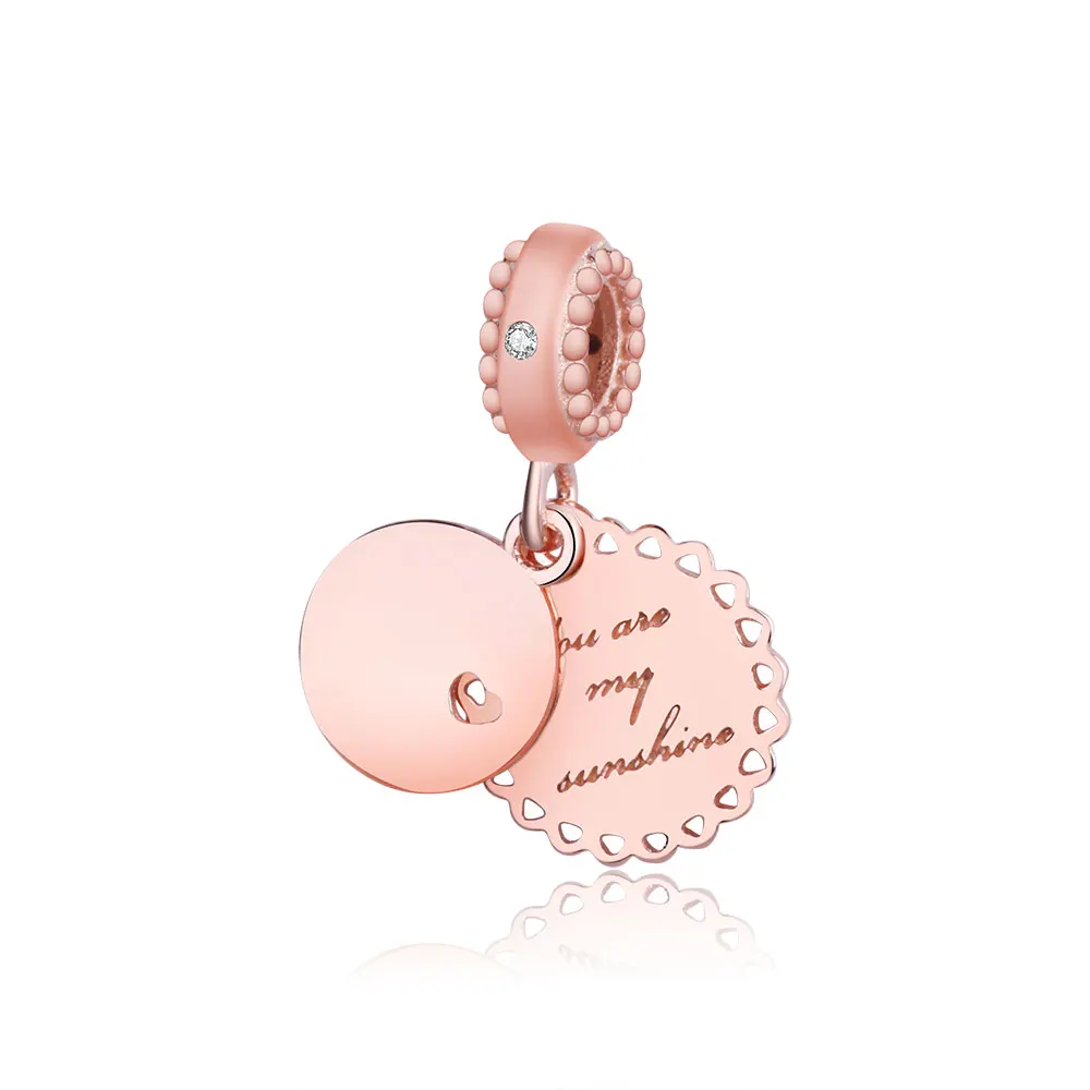 Fit Original Pandora Charm Bracelet 925 Sterling Silver Bead You Are My Sunshine Pendant Charm Bead Bangle DIY Jewelry Berloque
Fit Original Pandora Charm Bracelet 925 Sterling Silver Bead You Are My Sunshine Pendant Charm Bead Bangle DIY Jewelry Berloque