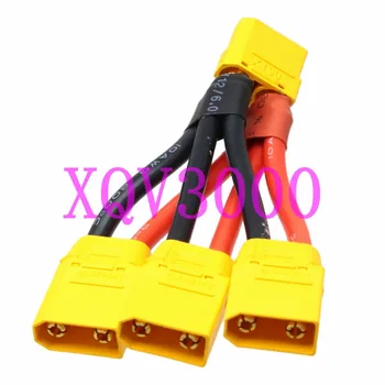 XT90 1F3M Parallel 3 in 1 Connector Cable Wire Harness DJI Phantom Battery 10awg
XT90 1F3M Parallel 3 in 1 Connector Cable Wire Harness DJI Phantom Battery 10awg