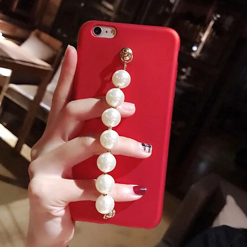 Fancy Pearl chain Bracelet phone case for iPhone 6 6s 7 8 plus X XS max XR for Samsung galaxy s6 s7 edge s8 s9 plus note 4 5 8 9
Fancy Pearl chain Bracelet phone case for iPhone 6 6s 7 8 plus X XS max XR for Samsung galaxy s6 s7 edge s8 s9 plus note 4 5 8 9