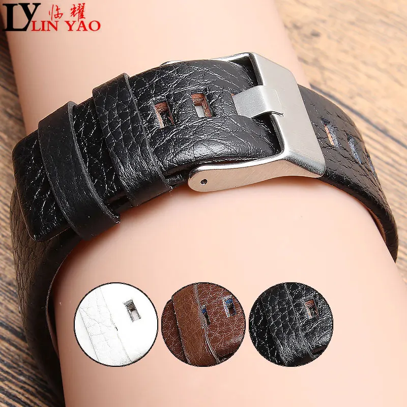 For DIESEL Dermal strap DZ7257 DZ4318 DZ7313 genuine leather strap 24mm 26mm 28mm 30mm male
For DIESEL Dermal strap DZ7257 DZ4318 DZ7313 genuine leather strap 24mm 26mm 28mm 30mm male