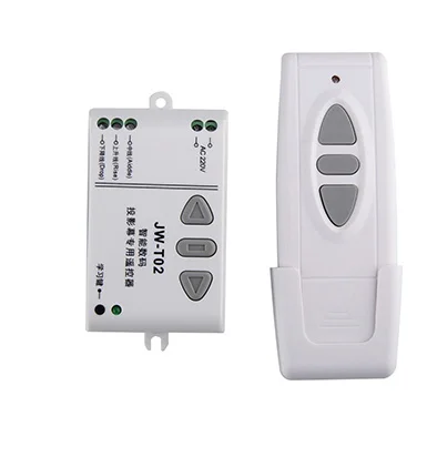 AC 220 v intelligent digital RF wireless remote control switch system for projection screen 433MHZ
AC 220 v intelligent digital RF wireless remote control switch system for projection screen 433MHZ