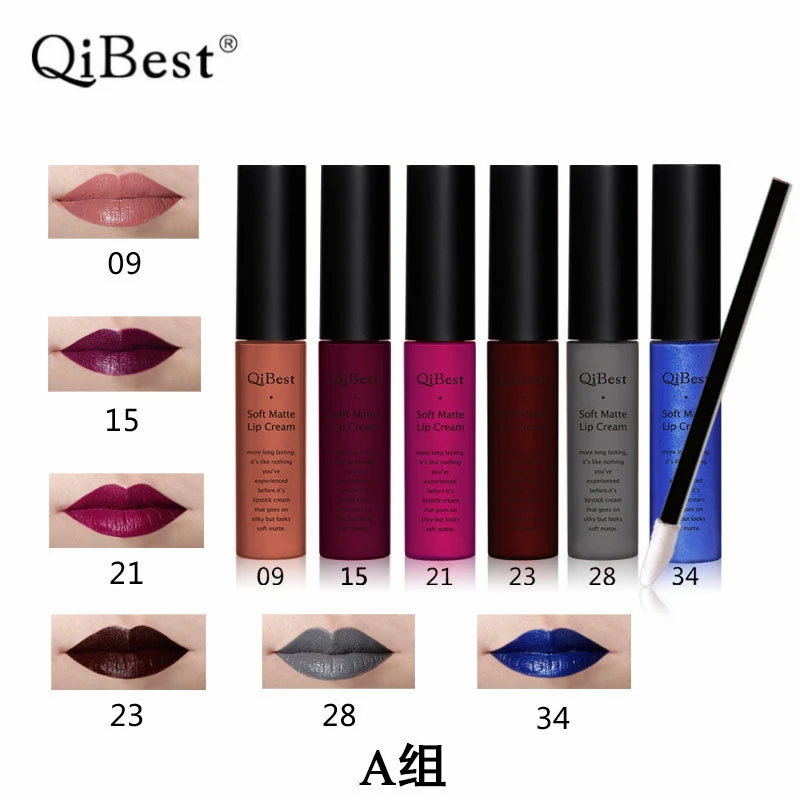 Pro Makeup Tint Lipstick Soft Dull Liquid Lipstick Vintage 6 Color Long Lasting Lip Gloss Batom Liquido Waterproof Matte for Lip
Pro Makeup Tint Lipstick Soft Dull Liquid Lipstick Vintage 6 Color Long Lasting Lip Gloss Batom Liquido Waterproof Matte for Lip