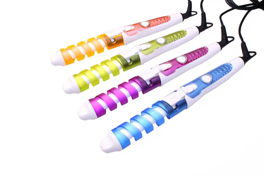 Hot Selling Heliciform Hair Curler Electric Ceramic Hair Curler Spiral Hair Curling Iron Wand Salon Hair Styling Tools
Hot Selling Heliciform Hair Curler Electric Ceramic Hair Curler Spiral Hair Curling Iron Wand Salon Hair Styling Tools