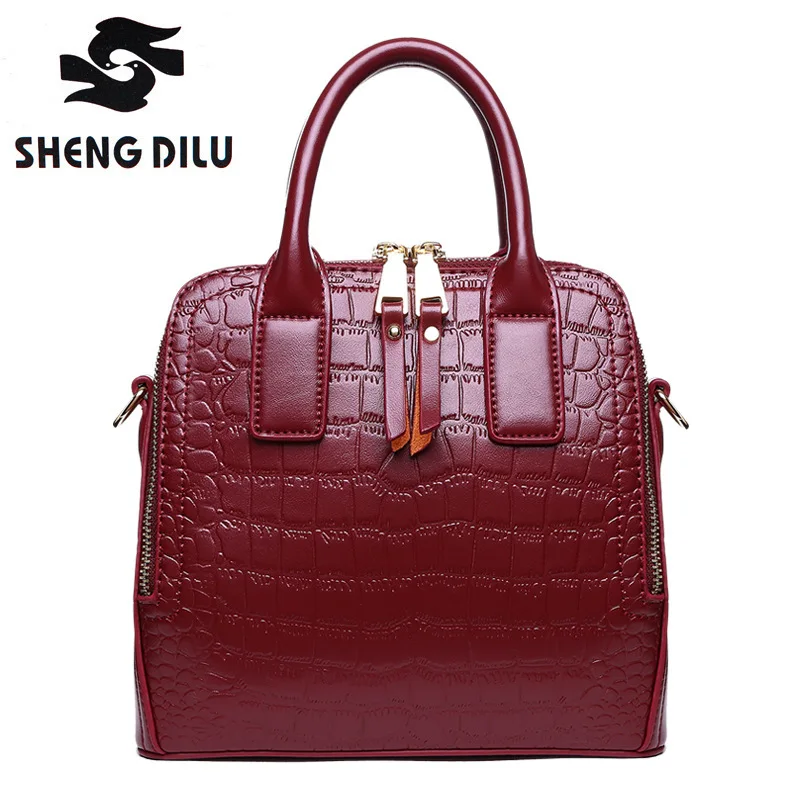 2017 New Female Crocodile Leather Handbags Fashion Stone Parttern Women's Tote Bag Small Shoulder Bags
2017 New Female Crocodile Leather Handbags Fashion Stone Parttern Women's Tote Bag Small Shoulder Bags