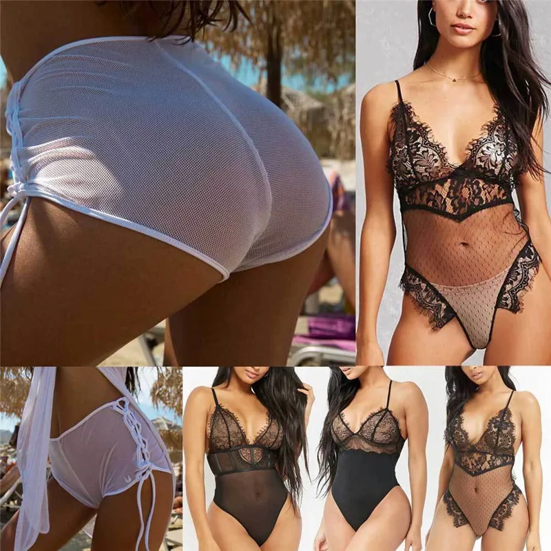 Sexy Women Lace Lingerie Bodycon Nightwear sexy Underwear G-string Babydoll Sleepwear
Sexy Women Lace Lingerie Bodycon Nightwear sexy Underwear G-string Babydoll Sleepwear
