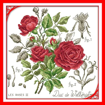 Red rose (2) flowers cross stitch kits 14ct white 11ct print on canvas embroidery set sewing hand made crafts home decor
Red rose (2) flowers cross stitch kits 14ct white 11ct print on canvas embroidery set sewing hand made crafts home decor