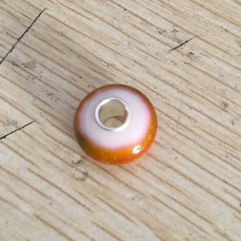 925 Sterling Silver Large Hole Colorful Golden beach Beads Glass Charm Fit European Bracelet Jewelery
925 Sterling Silver Large Hole Colorful Golden beach Beads Glass Charm Fit European Bracelet Jewelery