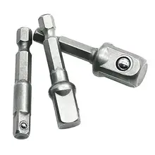 3pcs/lot CR-V Electric Socket Extension with Square Head and Hexagonal Handle for Electric Screwdriver
3pcs/lot CR-V Electric Socket Extension with Square Head and Hexagonal Handle for Electric Screwdriver
