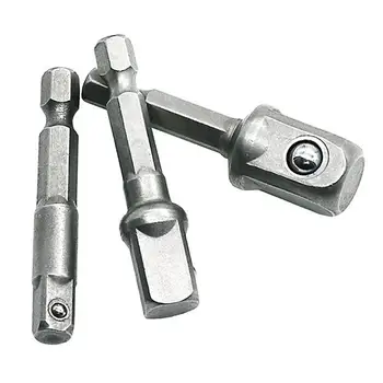 3pcs/lot CR-V Electric Socket Extension with Square Head and Hexagonal Handle for Electric Screwdriver
3pcs/lot CR-V Electric Socket Extension with Square Head and Hexagonal Handle for Electric Screwdriver