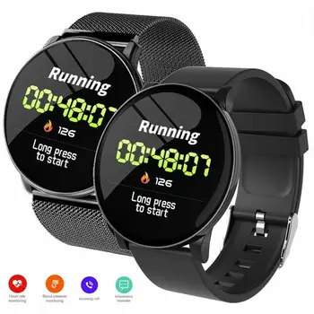 1.3inch IPS Touch Screen Bluetooth Smart Watch Heart Rate Monitor Sleep Monitor Calls Reminder for IOS iPhone Samsung Huawei
1.3inch IPS Touch Screen Bluetooth Smart Watch Heart Rate Monitor Sleep Monitor Calls Reminder for IOS iPhone Samsung Huawei