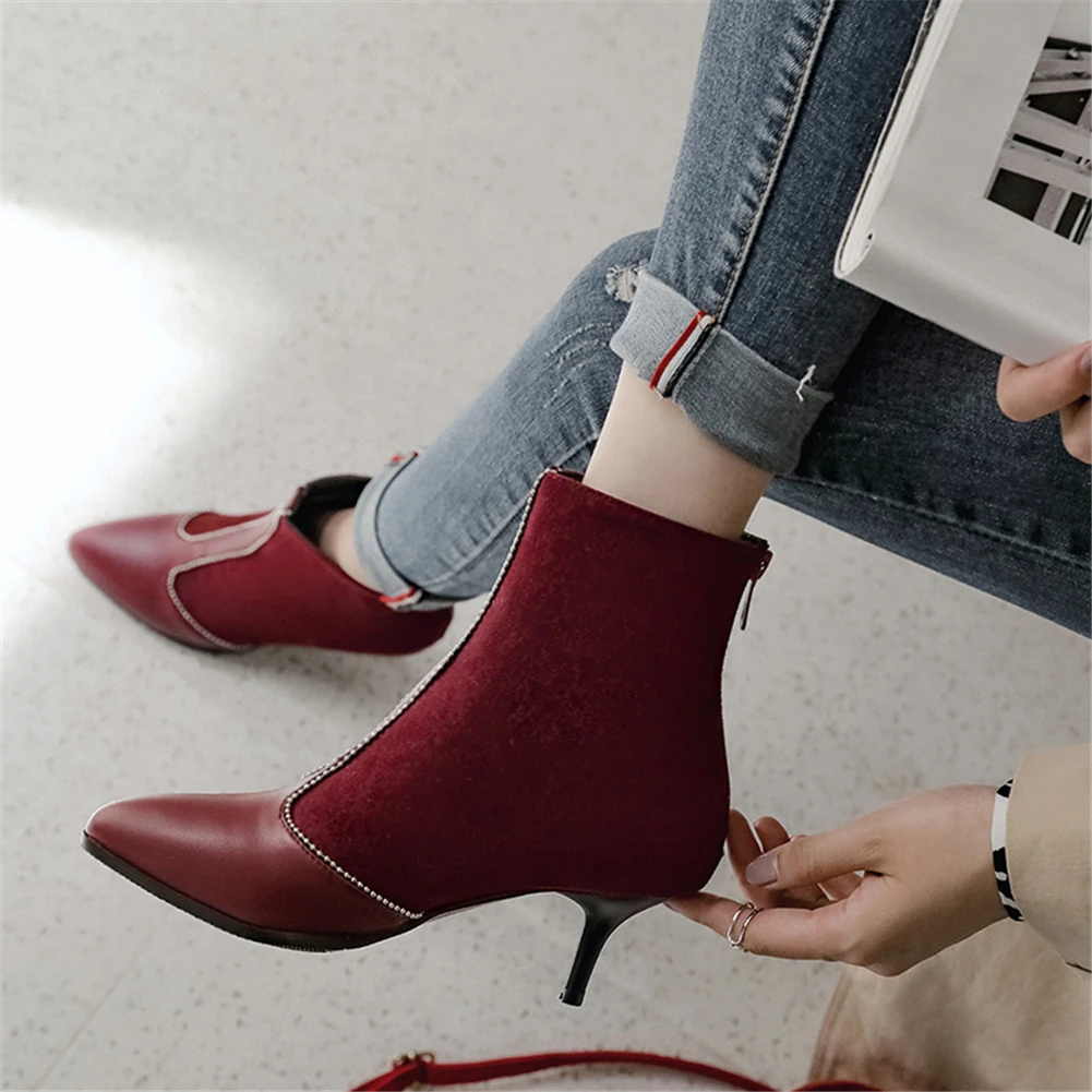 Lapolaka 2019 Big Size 34-48 Fashion Elegant Winter Boots Women Shoes Woman Thin Heels High Heeled Party Ankle Boots Woman
Lapolaka 2019 Big Size 34-48 Fashion Elegant Winter Boots Women Shoes Woman Thin Heels High Heeled Party Ankle Boots Woman