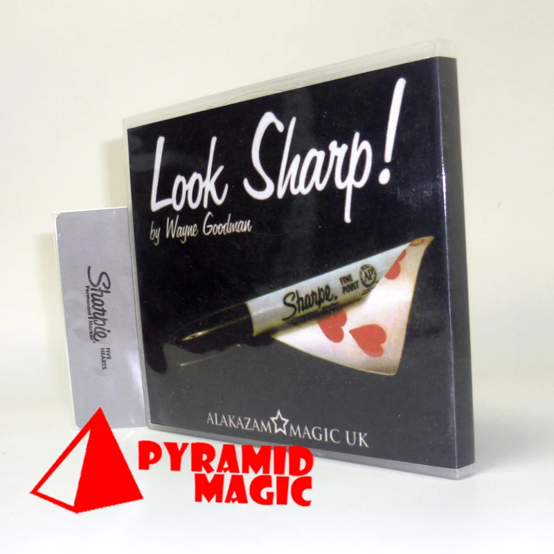 Look Sharp by Wayne Goodman close up Street mentalism Classic card magic tricks
Look Sharp by Wayne Goodman close up Street mentalism Classic card magic tricks