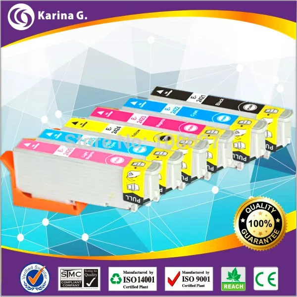 

12pk Good Quality Compatible Ink Cartridge for ESPON T2421 T2422 -6 series XP-750 XP-850 xp-950 Free Shipping