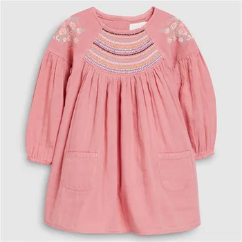 Little Maven 2019 Long Sleeve Kids Girls Fall Autumn Spring Girls Clothes Pure Color Embroidery Children A Dresses 2-7 Years
Little Maven 2019 Long Sleeve Kids Girls Fall Autumn Spring Girls Clothes Pure Color Embroidery Children A Dresses 2-7 Years