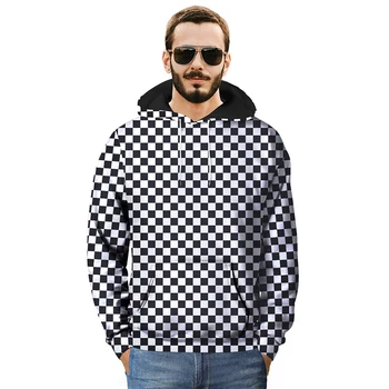Hipster White Black Plaid 3D Print Jacket Men/Women Cool Pullovers Hat Sweatshirts Boys Autumn Retro Hoodies Clothes Harajuku
Hipster White Black Plaid 3D Print Jacket Men/Women Cool Pullovers Hat Sweatshirts Boys Autumn Retro Hoodies Clothes Harajuku