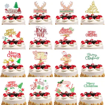 Cake Topper Flags Gillter Santa Claus Cake Topper Kids Happy Birthday Wedding Baby Shower Party Baking DIY Merry Christmas Decor
Cake Topper Flags Gillter Santa Claus Cake Topper Kids Happy Birthday Wedding Baby Shower Party Baking DIY Merry Christmas Decor