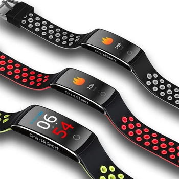Colorful wristband blood oxygen waterproof smart bracelet blood pressure message reminder smartband bluetooth 4.0 PK mi band 3
Colorful wristband blood oxygen waterproof smart bracelet blood pressure message reminder smartband bluetooth 4.0 PK mi band 3