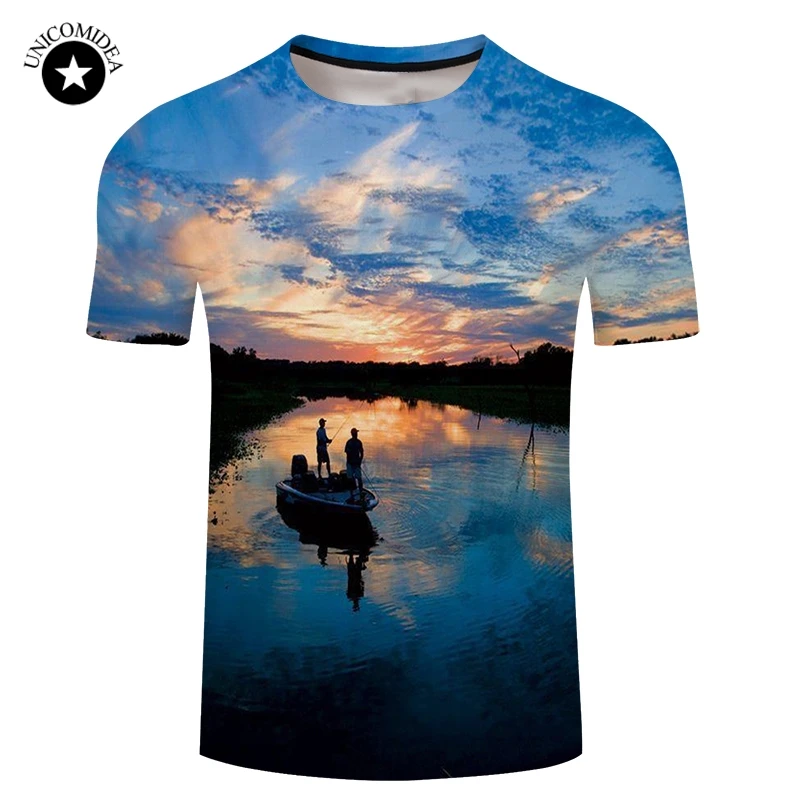Summer Printing T Shirt Hipster Nature Blue Sky Lake 3D Printed Men Women T-shirt Plus Size Casual Men Breathable Tops Tee
Summer Printing T Shirt Hipster Nature Blue Sky Lake 3D Printed Men Women T-shirt Plus Size Casual Men Breathable Tops Tee