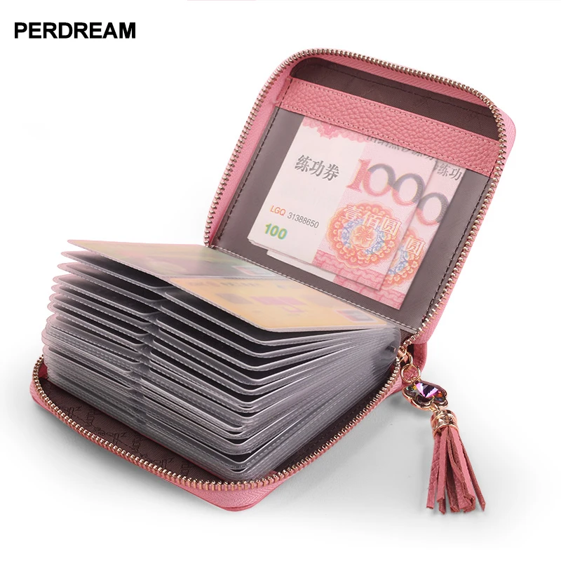 Fashion zipper Large capacity card bag leather women business card holder women's credit card package
Fashion zipper Large capacity card bag leather women business card holder women's credit card package