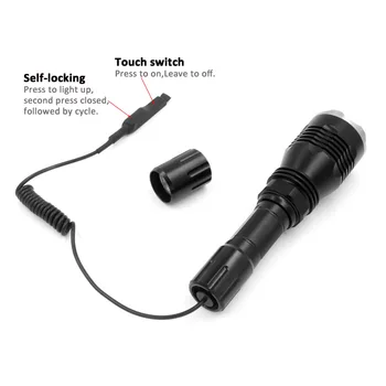 Red Green Blue Hunting Fishing Light 6cm Deep Reflector Spotlight 18650 Cree LED Flashlight Torch ON/OFF Mode Remote Switch
Red Green Blue Hunting Fishing Light 6cm Deep Reflector Spotlight 18650 Cree LED Flashlight Torch ON/OFF Mode Remote Switch