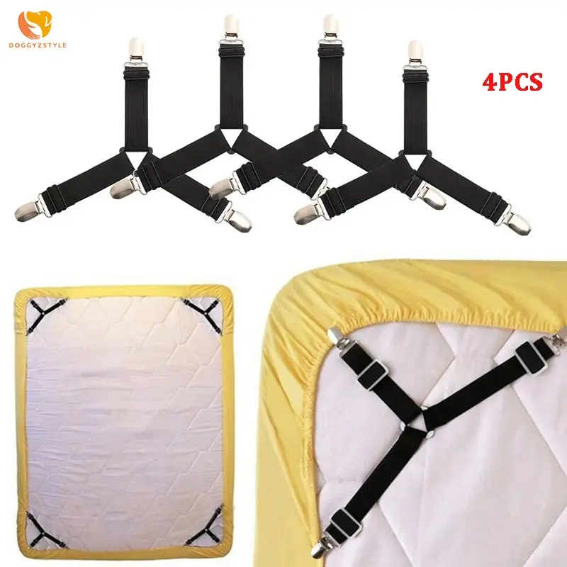 4Pcs Washing Ball Sheet Holder Adjustable Elastic Bed Blanket Fastener Straps Fixing Slip-Resistant Belt Mattress Clip Grippers
4Pcs Washing Ball Sheet Holder Adjustable Elastic Bed Blanket Fastener Straps Fixing Slip-Resistant Belt Mattress Clip Grippers