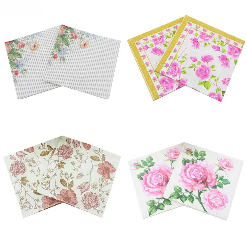 Festive & Party Floral Decoration Products Paper Napkins Color Printing Napkin Flowers Grass Tissue Party 20 pcs
Festive & Party Floral Decoration Products Paper Napkins Color Printing Napkin Flowers Grass Tissue Party 20 pcs