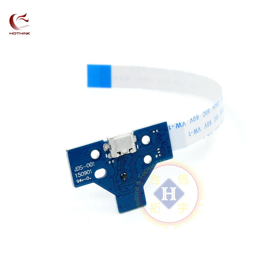 HOTHINK Charging Port Socket Board JDS-001 + 14 pin Eject Ribbon Flex Cable For PS4 Controller gamepad Repair Parts
HOTHINK Charging Port Socket Board JDS-001 + 14 pin Eject Ribbon Flex Cable For PS4 Controller gamepad Repair Parts